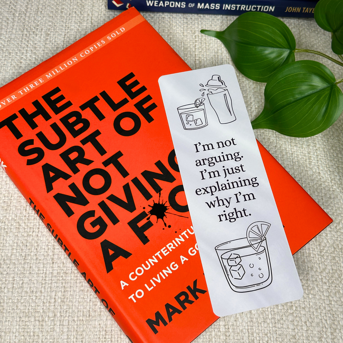 3 Piece Sarcastic Bookmark Set