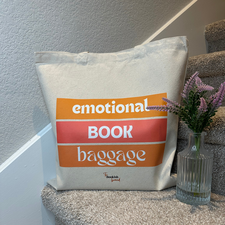 Emotional Book Baggage Tote Bag