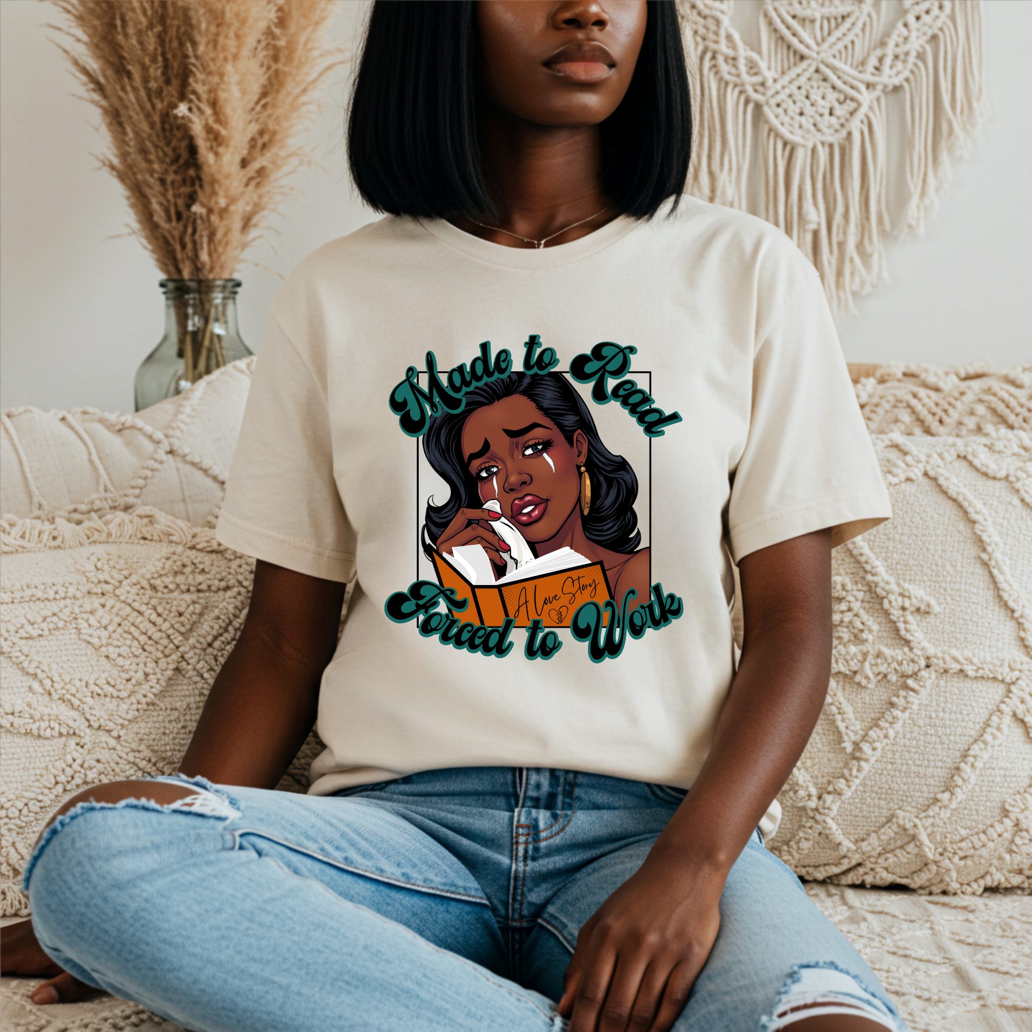 Made To Read Forced To Work T-Shirt