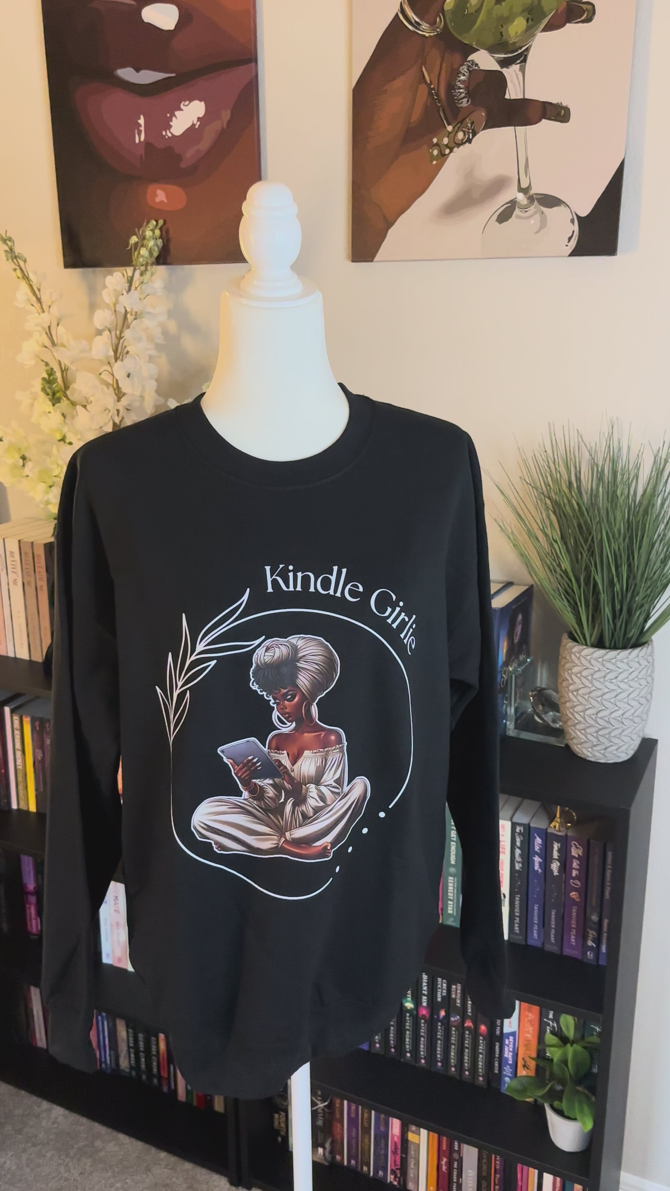 Kindle Girlie Sweatshirt